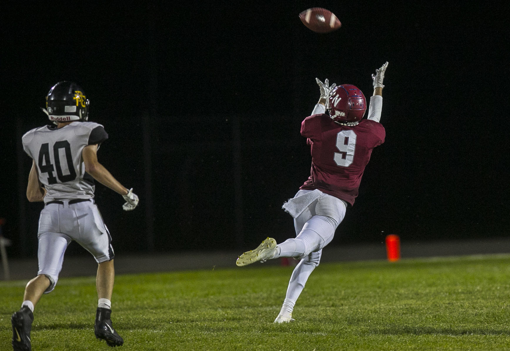 FBall Newman vs. Bishop Garrigan 22